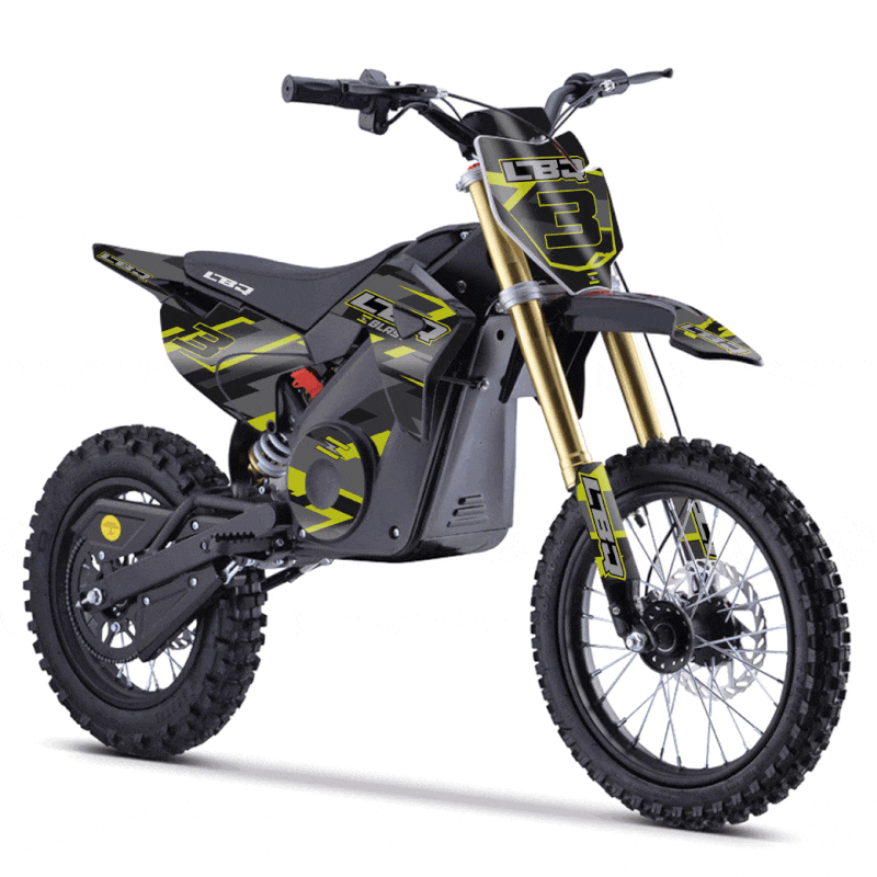 Pit bike E-Blast 1300W Jaune